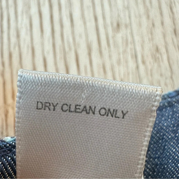 Caché Tweed Vest Blue & White with Silver Buttons Wool Blend Vest 12 - Picture 14 of 14